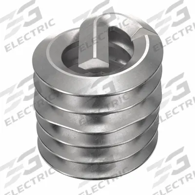 HELI-COIL Helical Insert: Tangless Tang Style, Screw-Locking, #6-32 Thread Size, Plain - Screw-Locking Tangless Helical Inserts