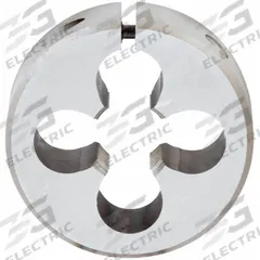 OSG Round Threading Die: 3/8"-16 UNC, 1 5/16 in OD, Solid, High Speed Steel (MPN 2704800)