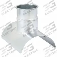 8"dia 12"L 90° GSteel Tap-In Branch: Steel, For 8 in Duct Dia, 14 in Overall Lg, 90° Angle (MPN 8040302793). Key specifications — Brand: NORDFAB.