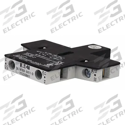 EATON Auxiliary Contact: 1NO/1NC, Side Mount - Eaton Auxiliary Contacts