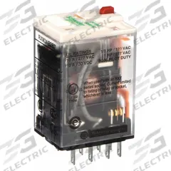 SCHNEIDER General Purpose Relay: Socket Mounted, 10 A Current Rating, 24V AC, 3PDT, R Socket (MPN RXM3AB2B7). Key specifications — Brand: SCHNEIDER; Base Type: Square; Mounting Style: Plug-In; Pin Shape: Flat; Electrical Connection: Quick-Connect; Manufacturer Part Number: RXM3AB2B7; Series: Harmony™ RXM Series.