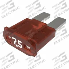 LITTELFUSE Automotive Fuse: ATOF Series, Fast-Acting, 7.5 A, 32 V DC, Indicating (MPN 028707.5PXS). Key specifications — Series: ATOF; Brand: LITTELFUSE.