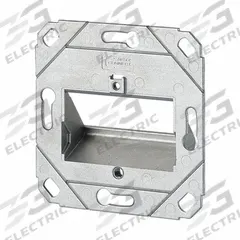 METZ CONNECT Wall Outlet: UP0, GD-Zn (Zinc Die-Cast), Individual Keystone Modules, 3 Ports (MPN 130B20D31200KE). Key specifications — Housing Material: GD-Zn (Zinc Die-Cast); Includes Connector: Unequipped; Mounting Type: UP0; Product Type: Wall Outlet; Connector Color: Metallike; Connection Type: Individual Keystone Modules.