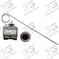 Gas Thermostat: LP/Natural Gas, 150°F to 550°F, 48 in Capillary, 1/2" Pipe, 1/4 in Bulb Dia (MPN 4200-007). Key specifications — Product Type: Gas Thermostat; Compatible with Brand: Garland; Manufacturer Part Number: 4200-007; For Fuel Type: LP; OEM Replacement Part Number: 503-000-05; Compatible with Series: Universal; Dial Range: 150 to 550; Gas Connection: 1/2" Pipe.