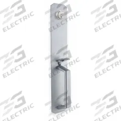 DORMAKABA Mechanical Exit Device Trim: 36 in Max Door Wd, Chrome (MPN QET165L626SCKD). Key specifications — Product Type: Mechanical Exit Device Trim; Brand: DORMAKABA; Outside Trim Type: Thumbpiece Pull; ADA Compliant: Yes.