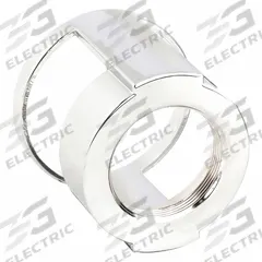 SIEMENS Pushbutton Guard: 30 mm Panel Mounting Hole Dia, Chrome, Class 52 (MPN 52AAGM). Key specifications — Manufacturer Part Number: 52AAGM; Brand: SIEMENS; Compatible Product Type: Mushroom Head Push Buttons; Compatible with Series: Class 52.