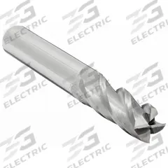 CLEVELAND Square End Mill: Carbide, 4 Flute, 29/64" Mill Dia, 1" LOC, 3" OAL (MPN C61890)