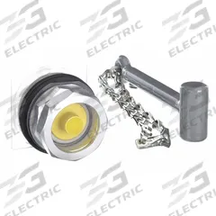 SCHNEIDER Emergency Stop Push Button: 30 mm Mounting Size, Metallic, Maintained (MPN 9001K15). Key specifications — Brand: SCHNEIDER; Action: Maintained; Series: 9001K; Push Button Material Type: Metallic.
