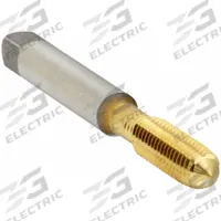 WIDIA GTD Thread Forming Tap: M5x0.8 Metric, D7 / 6H, Plug Chamfer, TiN Coated High Speed Steel (MPN 19943)