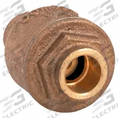 MILWAUKEE VALVE Low Lead Spring Check Valve: Swing, Inline Valve Body, 3/8 in Pipe Size, Bronze (MPN UP1548T 3/8). Key specifications — Brand: MILWAUKEE VALVE.
