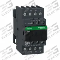 SCHNEIDER IEC Magnetic Contactor: Non-Reversing, 4 Poles, 4NO Contacts, 40 A, 240V AC Coil (MPN LC1D258U7). Key specifications — Brand: SCHNEIDER; Integrated Surge Suppression: No.