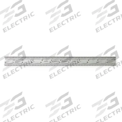 STARRETT Combination Square Blade: Inch/Metric - Machinist Combination Square Blades
