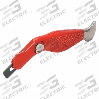 ROBERTS Carpet Knife: Straight, 2 1/4 in Blade Projection Lg, 10 in Overall Lg - Flooring Knives