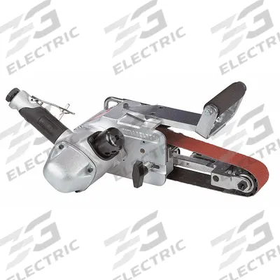 DYNABRADE Air Belt Sander: 2 in Belt Wd, 30 in Belt Lg, Fixed Arm, Heavy Duty, 2 hp - Belt Sanders
