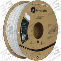 POLYMAKER 3D Printing Filament: PC/ABS, 1.75 mm, 1 kg, White (MPN PC04002). Key specifications — Color: White; Spool Weight: 1.00 kg.