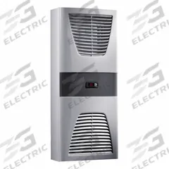 RITTAL Heat Exchanger: Indoor Dust-Tight, Cooling Only, 230 V, 12, Wall Mount, 37.4 in Overall Ht (MPN 3127100). Key specifications — Brand: RITTAL; Mounting Type: Wall Mount; Operation Mode: Cooling Only; Operating Voltage: 230 V.