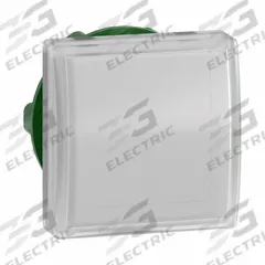 SCHNEIDER ELECTRIC Pilot Light Head: 22 mm Panel Mounting Hole Dia, White, Smooth, LED, XB5 Series (MPN ZB5CV013). Key specifications — Brand: SCHNEIDER; Compatible Lamp Module Type: Universal LED Module; Compatible with Series: XB5.