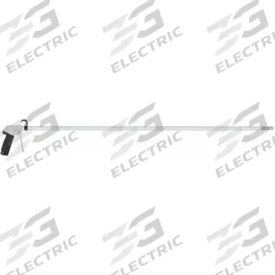 GUARDAIR Air Gun: Pistol-Grip Grip, Aluminum, 3/8 in Female NPT, 1 Nozzle(s), Straight - Pistol-Grip Air Guns