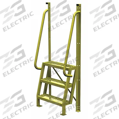 TRI-ARC Configurable Platform Ladder: 6.8 ft Overall Ht, 30 in Overall Wd, 20 in Overall Dp - Base Ladders & Stairs
