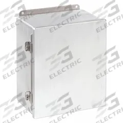 HOFFMAN Enclosure: Aluminum, 12 in x 10 in x 6 in, NEMA 12/13, Solid Cover, Hinged (MPN A12106CHAL). Key specifications — Brand: HOFFMAN; Closure Method: Clamps; Knockouts: Not Included.