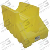 ENPAC Rack Base: 1 Drums/Containers, Rack Base, 66 gal Spill Capacity, 1,600 lb Load Capacity (MPN 6006-YE). Key specifications — Material: Polyethylene; Brand: ENPAC; Product Type: Rack Base.