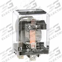 SCHNEIDER Enclosed Power Relay: Surface (Side Flange) Mounted, 25 A Current Rating, 12V DC, SPDT (MPN 389FXAXC1-12D). Key specifications — Brand: SCHNEIDER; Base Type: Square; Electrical Connection: Quick-Connect; Manufacturer Part Number: 389FXAXC1-12D; Operating Current: 5 A at 600V AC (Resistive Load); Series: 389F Power Series.