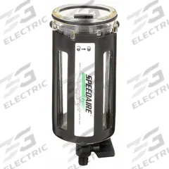 SPEEDAIRE Air Filter Bowl: Polycarbonate, 1AKG7. Key specifications — attr111689: 1AKG7; attr111695: Polycarbonate; attr111692: SPEEDAIRE.