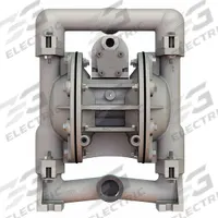 VERSAMATIC Double Diaphragm Pump: 316 Stainless Steel Body, 1 in, NPT Connection, 49 gpm, SS Seat (MPN E1SA2R229C-ATEX). Key specifications — Brand: VERSAMATIC; Seat Material: SS; Check Valve Material: Buna-N.