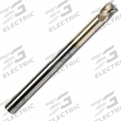 APPROVED VENDOR Square End Mill: Carbide, NF1 Coated, 3 Flute, 1/2" Mill Dia, 5/8" LOC - Carbide Square End Mills for Aluminum