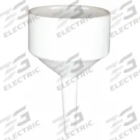 APPROVED VENDOR Buchner Funnel: Porcelain, 2 L, 189.66 mm, 23.95 mm, 120.2 mm Stem Lg, White (MPN CG-1888-08). Key specifications — Product Type: Buchner Funnel; Body Color: White; Brand: APPROVED VENDOR.
