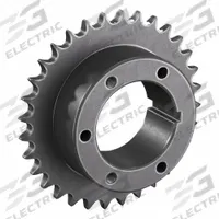 TSUBAKI Sprocket: For 50 Chain, 32 Teeth, 6.376 in Pitch Dia, 6.721 in Outside Dia, Steel (MPN 50Q32). Key specifications — attr85388: TSUBAKI; attr305233: Q1.