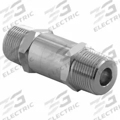 HAM-LET Instrumentation Check Valve: For Chemicals/Gas/Oil, Water Media, Poppet, Inline Valve Body (MPN H-480-SS-N-1/2-1/3PSI). Key specifications — Brand: HAM-LET; Seat Material: 316 Stainless Steel.