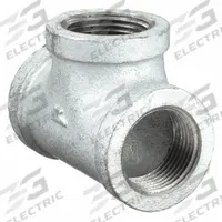ANVIL Metal Pipe Tee: Tee (run x run x branch), 300 psi @ 150°F, 3 in x 3 in x 3 in, Malleable Iron (MPN 0311031207). Key specifications — Maximum Operating Pressure: 300 psi @ 150°F; (DO NOT SEND) Manufacturer Location: Made in USA.