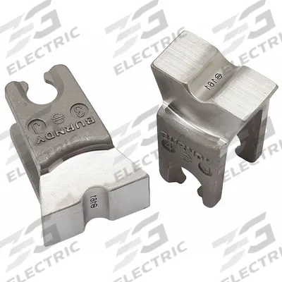 BURNDY Upper and Lower Crimping Die: 6 AWG Aluminum, YA-A/YS-A, 1 Sizes - Burndy Replacement Crimping Dies