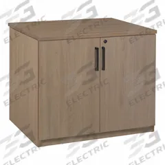 REGENCY Storage Cabinet: Noble Oak, Laminate/Melamine, 29 in Overall Ht, 35 in Overall Wd, 1 Shelves (MPN LSC2935NO). Key specifications — Material: Laminate; Brand: REGENCY; Color: Noble Oak; Locking: Yes.