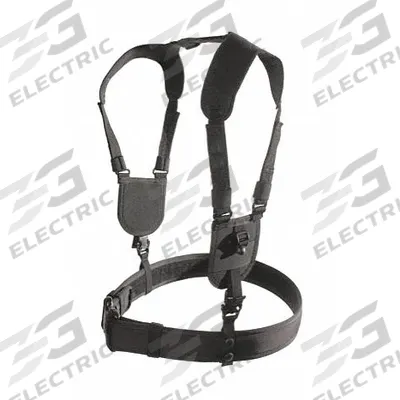 BLACKHAWK Duty Belt Harness: L/XL, Nylon, 2 1/4 in Wd - Ergonomic Duty Harnesses