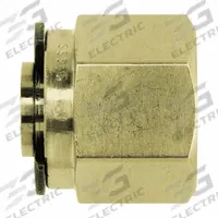 BRENNAN INDUSTRIES Compression Fitting Plug: 1/4 in OD Size, Tube, Brass (MPN N0304-04-B). Key specifications — Compatible Fitting Brands: Hy-Lok; Brand: BRENNAN INDUSTRIES; Series: N0304.