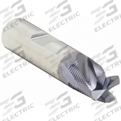 CLEVELAND Roughing End Mill: Carbide, TiAlN Coated, 4 Flute, Fine Pitch, 1/2" Mill Dia, 5/8" LOC (MPN C80152)