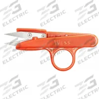 CRESCENT WISS Thread Clip Snip: Right-Hand, 4 3/4 in Overall Lg, Straight, Stainless Steel, Pointed (MPN 1570BN). Key specifications — attr308500: Stainless Steel; attr308502: Red; attr308505: Right-Hand; attr308522: Leather; attr324896: CRESCENT WISS.