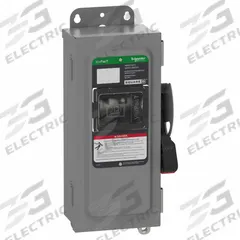 SCHNEIDER Safety Switch: Non-Fusible, 200 A, Three Phase, 600V AC/DC, Galvanized Steel, Indoor (MPN VHU364NAWKGL). Key specifications — attr867131: SCHNEIDER.