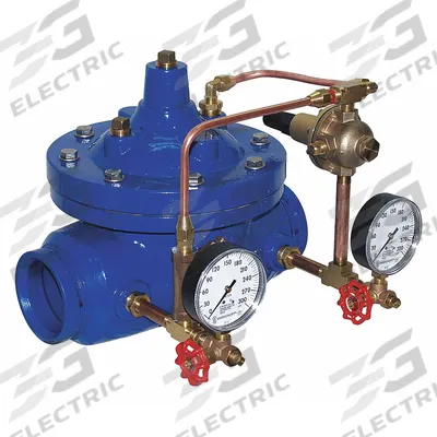 ZURN WILKINS Automatic Control Valve: 1 1/2 in Nominal Pipe Size, Grooved - Automatic Control Pressure Regulators