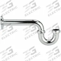 ZURN Trap: Zinc, Chrome-Plated, Silver, 1 1/4 in Nominal Pipe Size, 11 1/4 in Overall Lg (MPN ZR361L-PC). Key specifications — Finish: Chrome-Plated; Includes: Escutcheon; Includes Cleanout: No; Brand: ZURN; Material: Zinc.