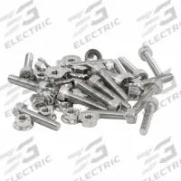 HAMMOND Replacement Screw Pack: Use to Replace Accessories, Repl Hardware, Stainless Steel (MPN SCPMB1-20). Key specifications — Finish: Unfinished; Brand: HAMMOND; Accessory Type: Assembly Screw; Application: Use to Replace Accessories; Features: Replacement Hardware; Material: Stainless Steel.