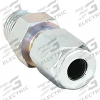 PARKER Compression Fitting Adapter: 1/2 in OD x 1/2 in Pipe Size, 1-1/16-12 Thread Size, Steel (MPN 8-12 F5BU-S). Key specifications — Brand: PARKER; Series: Ferulok.