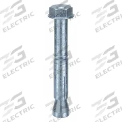 MKT FASTENING Wedge Anchor Stud: 157 mm Overall Lg, 24 mm Dia, M16 Thread Size, Steel, Steel, 10 PK (MPN M16515301). Key specifications — Brand: MKT FASTENING; Anchor Type: Wedge; Finish Type: Zinc Plated.