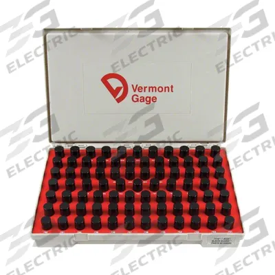 VERMONT GAGE Pin Gauges: No-Go (Minus), 22.5 mm to 23.98 mm - No-Go (Minus) Pin Gauge Sets - Black Oxide Finish