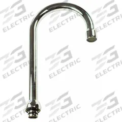 AMERICAN STANDARD Spout: Spout, Gooseneck, Swivel Spout, Steel, Chrome, 2.2 gpm Flow Rate (MPN 012088-0020A). Key specifications — Includes: O-Rings and Silicone; Product Type: Spout; Spout Style: Swivel; Body Material: Steel; Brand: AMERICAN STANDARD.