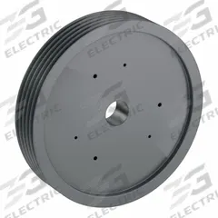 APPROVED VENDOR V-Belt Pulley: C270, 5 Groove, 27.4 in OD, Bushed Bore, F, For C/CX Belt Section (MPN 5C270F). Key specifications — Pulley Industry Number: C270; Pitch Diameter: 27 in (C); For Belt Section (broad, with similar types): C or CX.