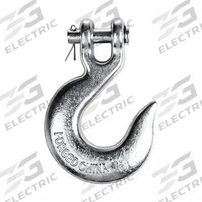 Dayton Slip Hook: 5,400 lb Working Load Limit, 43 Hook Grade, Carbon Steel - General Purpose Slip-Hooks