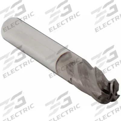 APPROVED VENDOR Ball End Mill: Carbide, TiCN Coated, 4 Flute, 1/4" Mill Dia, 1/2" LOC - General Purpose Carbide Ball End Mills